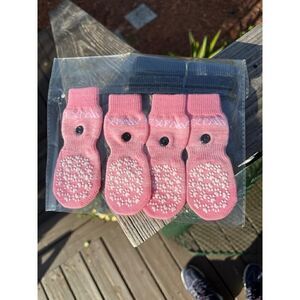 Expawlorer Pink Pet Socks